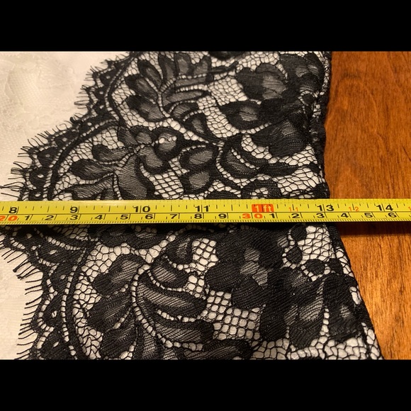 White and black lace dress - Picture 7 of 7